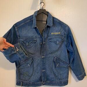Y2K Rockwear denim jacket